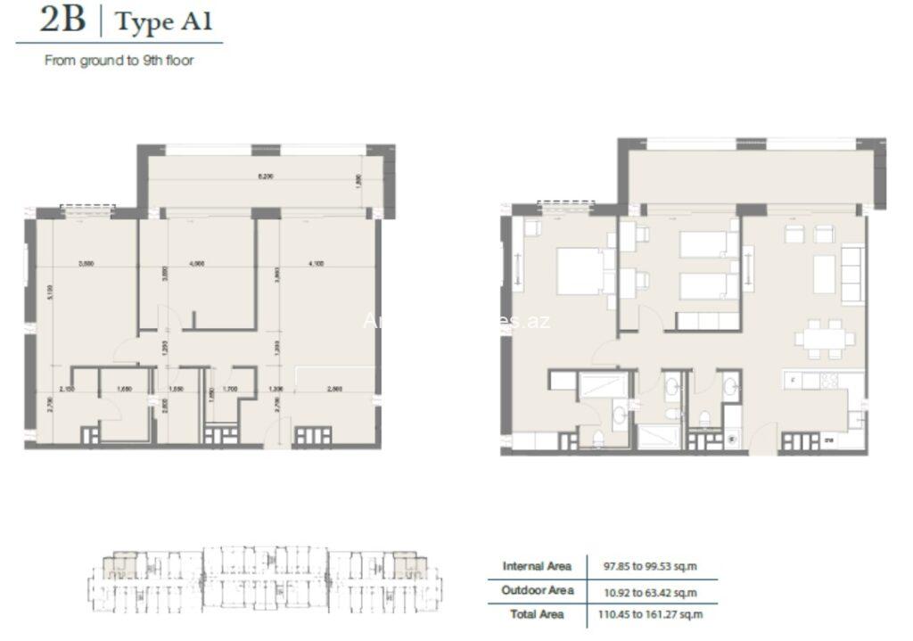 2 bedroom apartment Arabian Ranches Residential Complex - Sea Breeze Resort